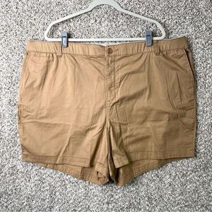 Lane Bryant Shorts Women’s 26 Tan Khaki Mid-Rise Chino NWT